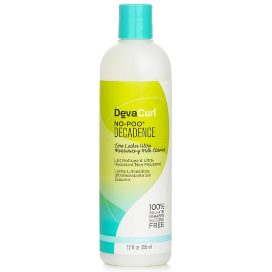 DevaCurl ノー・プー デカダンス（泡立ちゼロの超保湿ミルククレンザー - 超カーリーヘア用）355ml/12oz