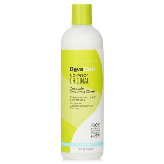 DevaCurl ノー・プー オリジナル（泡立ちゼロのコンディショニング・クレンザー - カールヘア用）355ml/12oz
