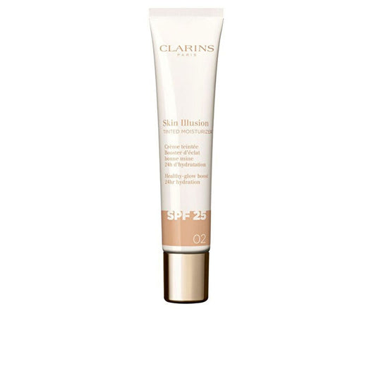 クラランス スキン イリュージョン ティンテッド モイスチャライザー SPF25 - #2 40ml