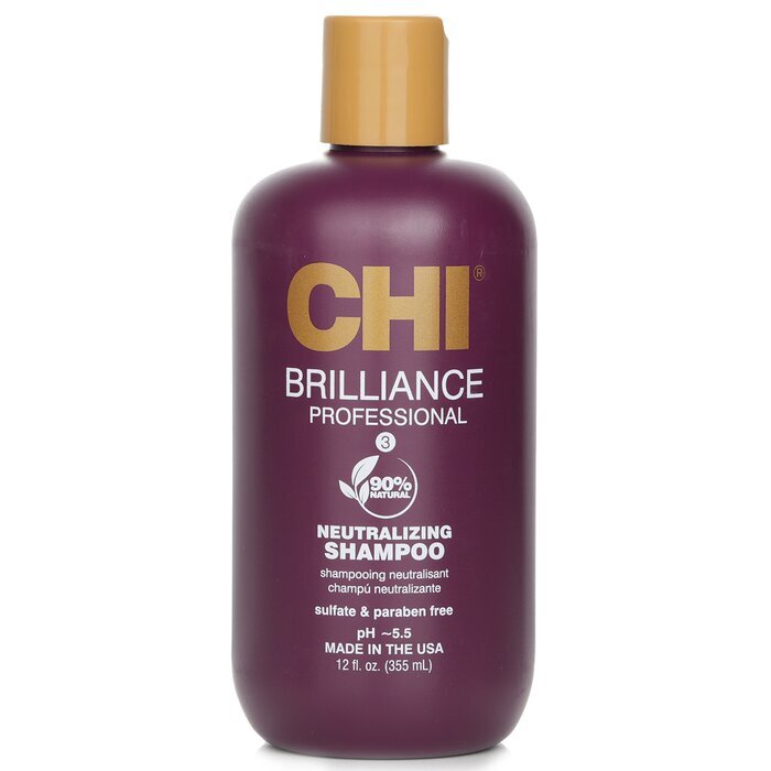 CHI ディープ ブリリアンス オリーブ＆モウイ 中性化シャンプー 355ml/12oz