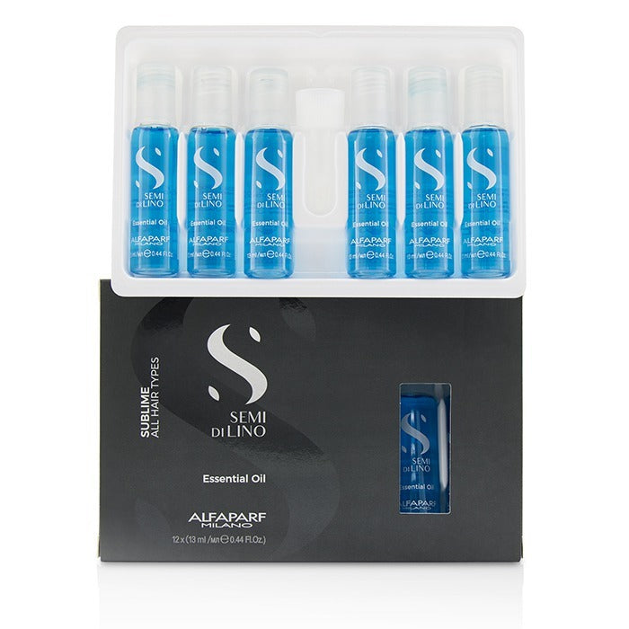 アルファパルフ セミ・ディ・リーノ スブリム エッセンシャルオイル（全ヘアタイプ）12x13ml/0.44oz