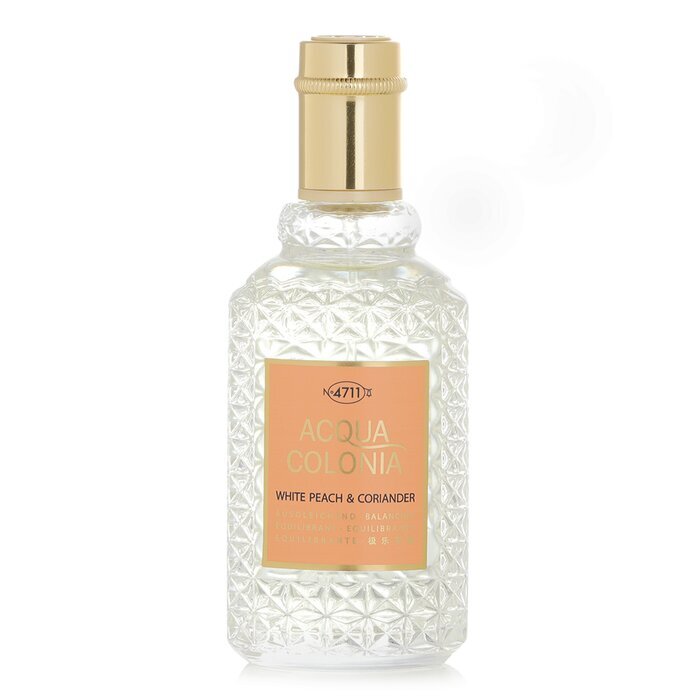 4711 アクア コロニア ホワイトピーチ＆コリアンダー オードコロン スプレー 50ml/1.7oz