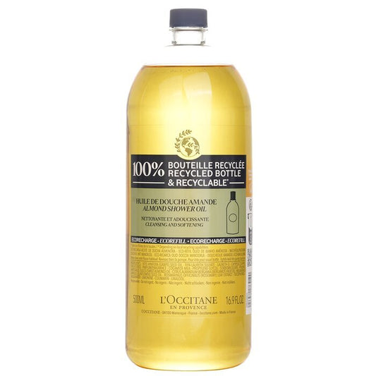 ロクシタン アーモンド クレンジング＆ソフトニング シャワオイル（エコリフィル）（パッケージはおまかせ）500ml/16.9oz