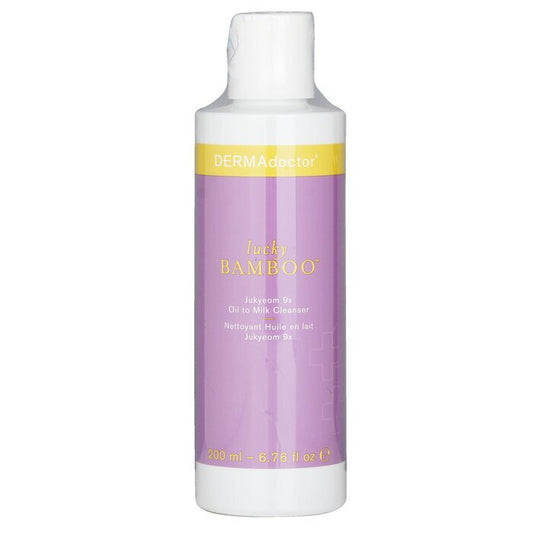 ダーマドクター ラッキータケノコ 熟塩 9X オイル トゥ ミルク クレンザー 200ml/6.76oz