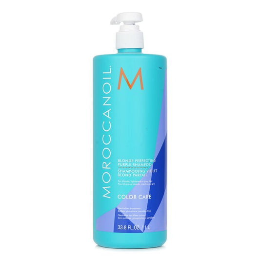 モロッカンオイル ブロンド パーフェクティング パープルシャンプー（ブロンド、脱色ヘア、グレーヘア用）1000ml/33.8oz