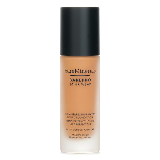 ベアミネラルズ BAREPRO 24時間キープ スキンパーフェクティング マット リキッド ファンデーション ミネラル SPF 20 - #ミディアム 35N ニュートラル 30ml/1oz