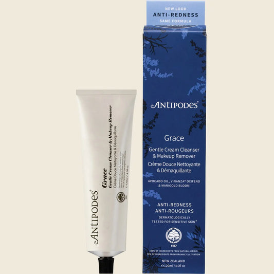 Antipodes オーガニック グレース ジェントル クリーム クレンザー＆メイク落とし 120ml