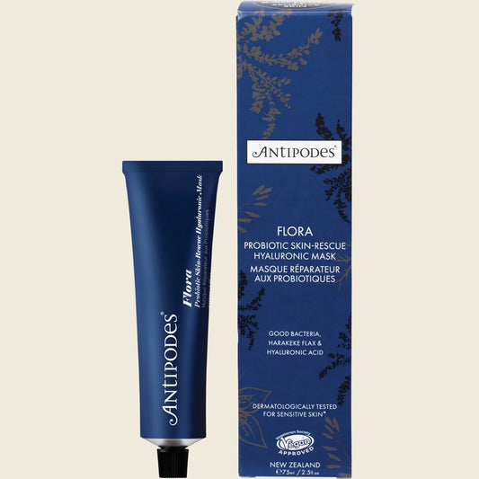 Antipodes Flora Probiotic Skin-Rescue Hyaluronic Mask 75g
