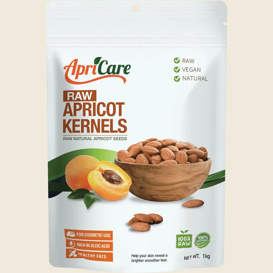 Apricare Apricot Kernels Raw 1kg