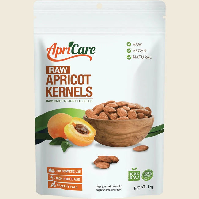 Apricare Apricot Kernels Raw 1kg