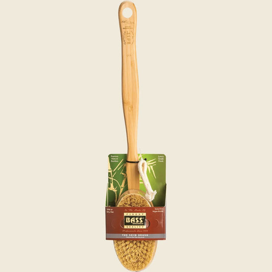 Bass The Skin Brush Bamboo Handle, Sisal Bristles