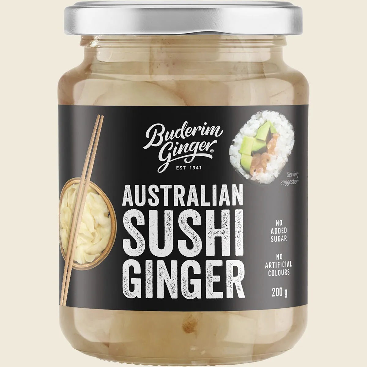 Buderim Ginger Australian Sushi Ginger 200g