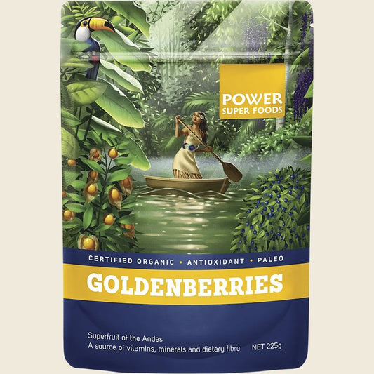 Power Super Foods Goldenberries Certified Organic 225g