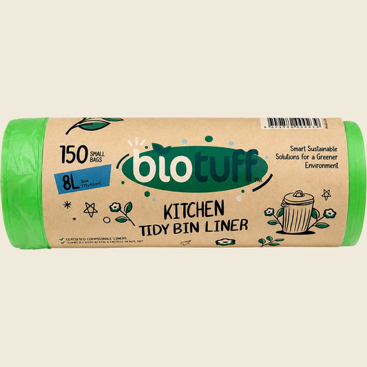 Biotuff Kitchen Tidy Bag 8L 150pk