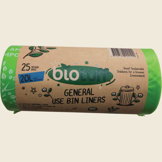 Biotuff General Use Bin Liners 20L 25pk