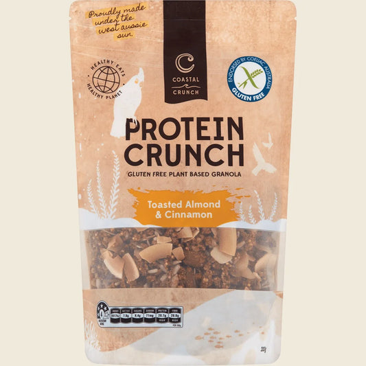 Coastal Crunch Gluten Free Protein Crunch Toasted Almond & Cinnamon 320g