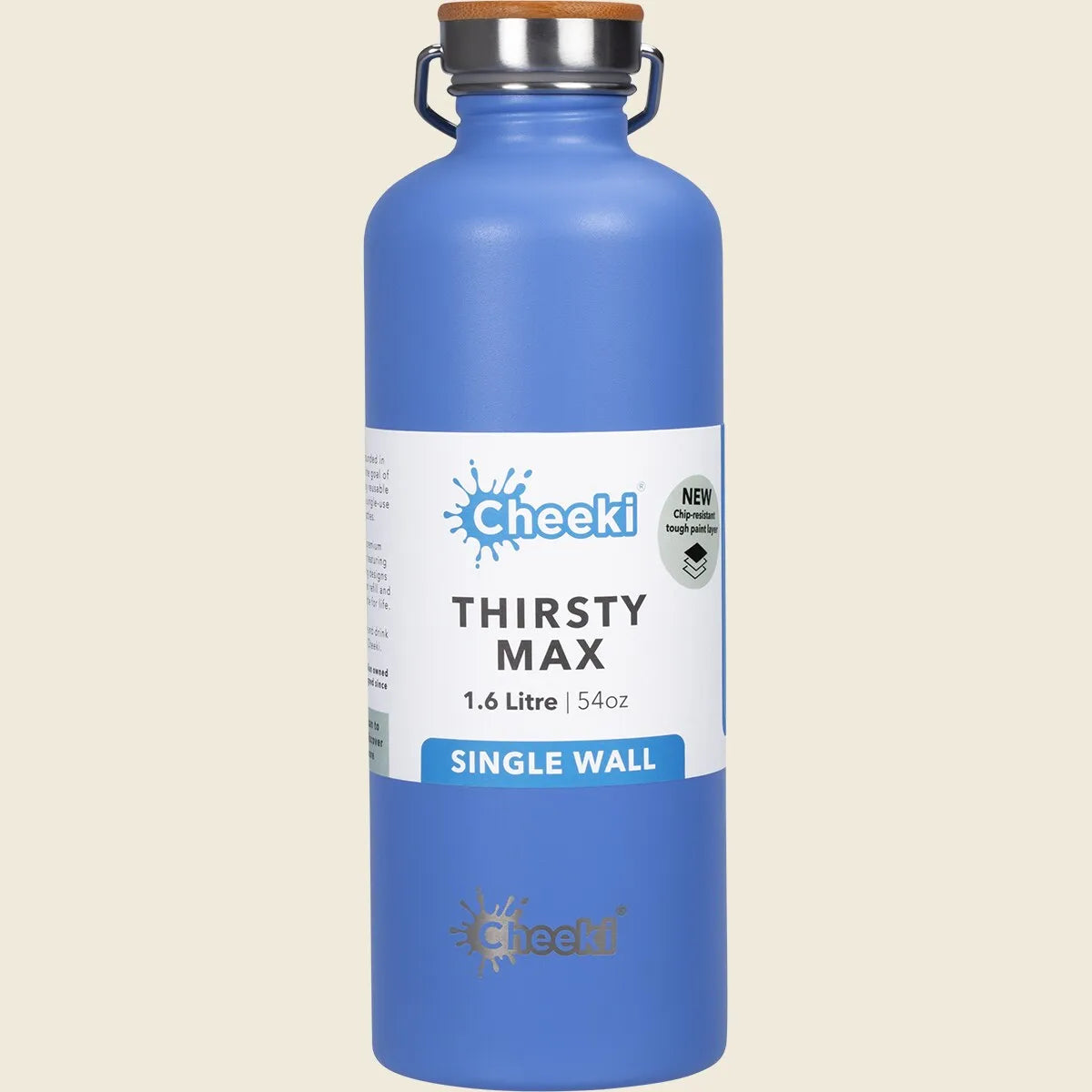 Cheeki ステンレスボトル アズール 'Thirsty Max' 1600ml