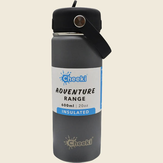 Cheeki Insulated Bottle Adventure Slate (small) 600ml