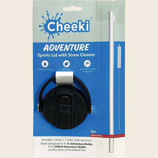Cheeki Lid Adventure Sports With Straw