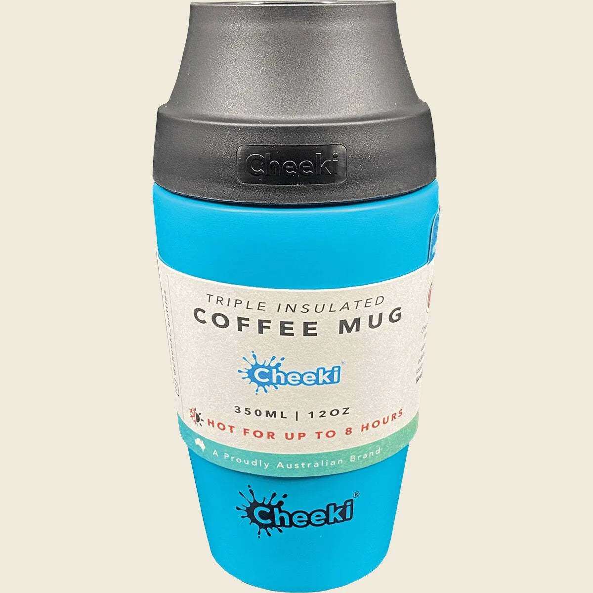 Cheeki 保温コーヒーマグ アクア 350ml