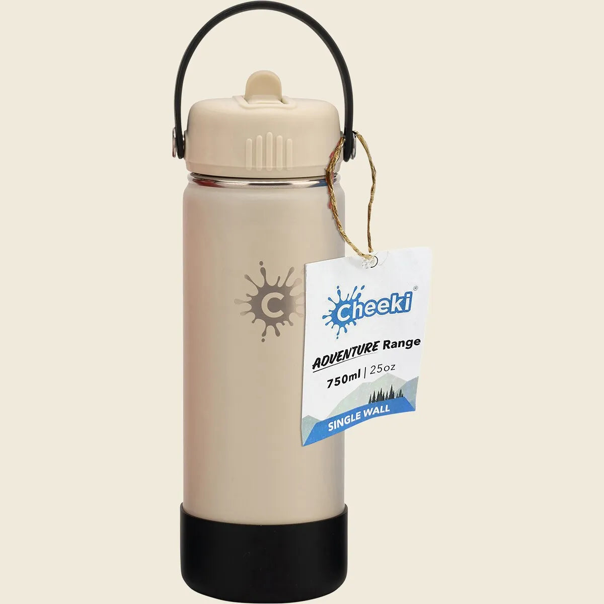 Cheeki シングルウォールボトル アドベンチャー サンドストーン 750ml