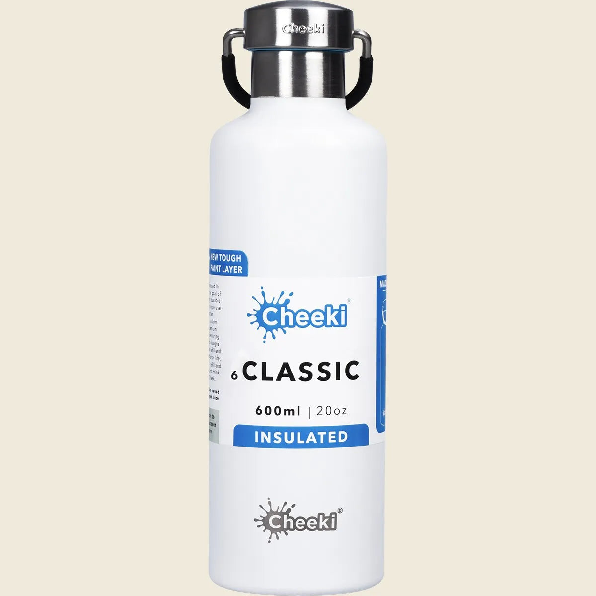 Cheeki 保温ボトル クラシックホワイト 600ml