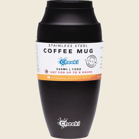 Cheeki Insulated Coffee Mug Chocolate 350ml