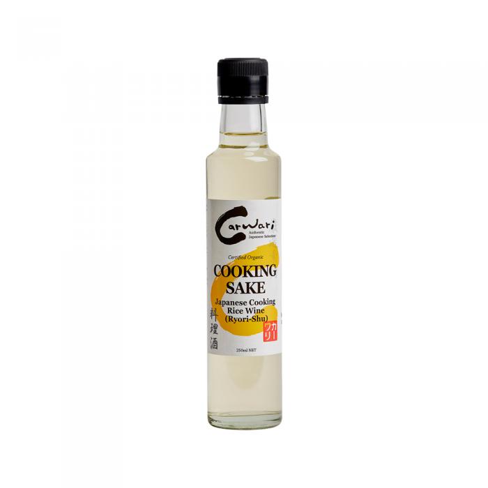 Carwari Organic Cooking Sake (japanese Cooking Rice Wine) 250ml