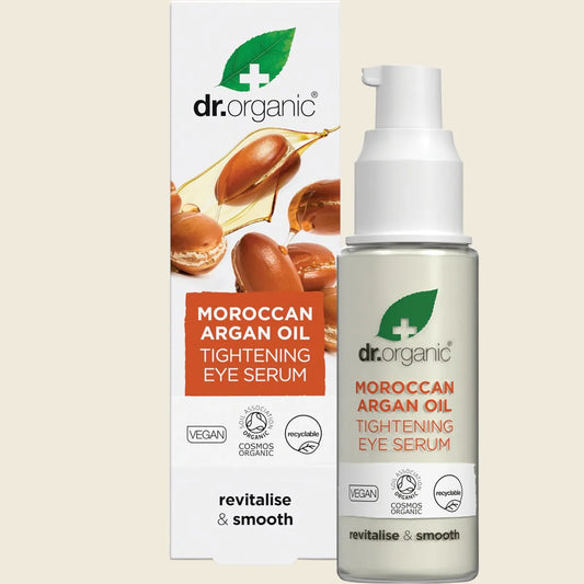 Dr. Organic Eye Serum Tightening Organic Moroccan Argan Oil 30ml