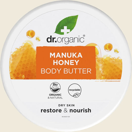 Dr. Organic ボディバター マヌカハニー 200ml