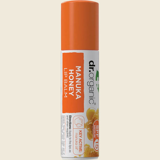 Dr. Organic Lip Balm SPF 15 Manuka Honey 5.7ml