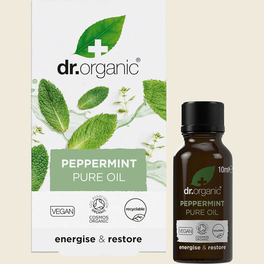 Dr. Organic Peppermint Oil 100% Pure 10ml