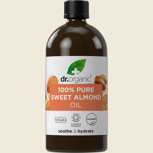 Dr. Organic スイートアーモンドオイル 100%ピュア 100ml