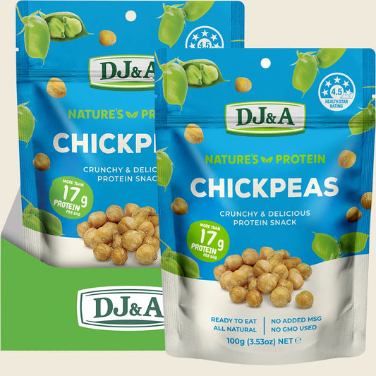 Dj&a Nature's Protein Chickpeas 12x100g