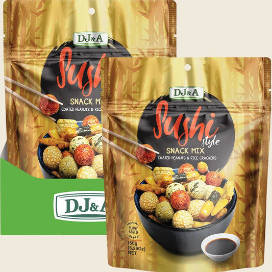 Dj&a Sushi Style Snack Mix 9x150g