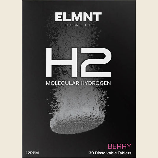 Elmnt Health H2 Molecular Hydrogen Water Tablets Berry 30pk