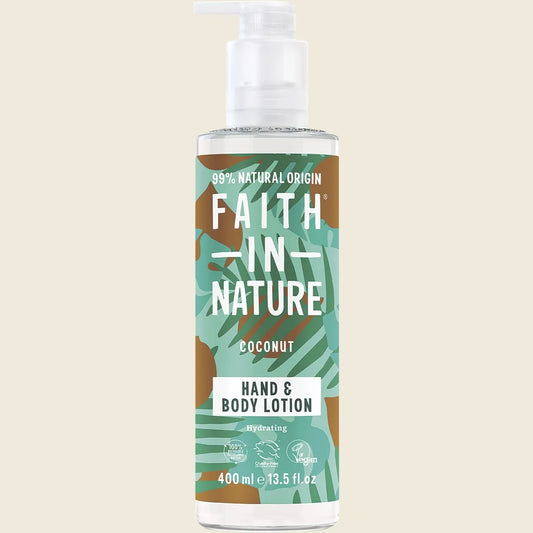 Faith In Nature Hand & Body Lotion Hydrating Coconut 400ml