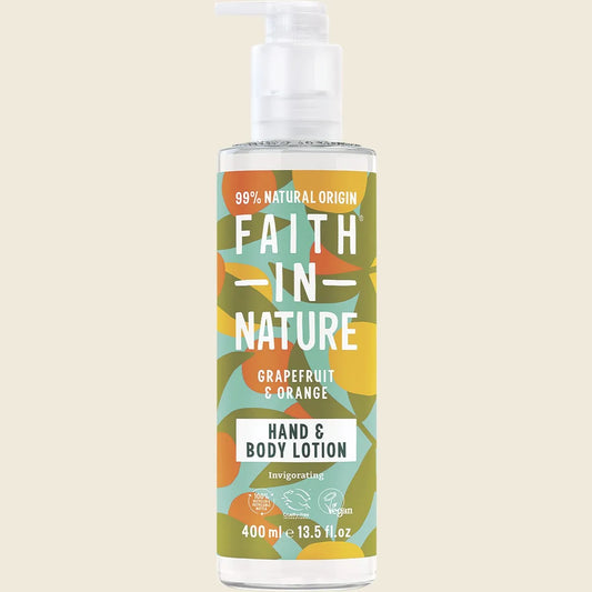 Faith In Nature Hand & Body Lotion Invigorating Grapefruit & Orange 400ml