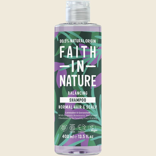 Faith In Nature Shampoo Balancing Lavender & Geranium 400ml