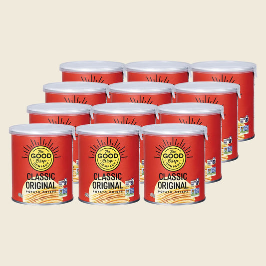 The Good Crisp Company Potato Crisps Classic Original 12x45g
