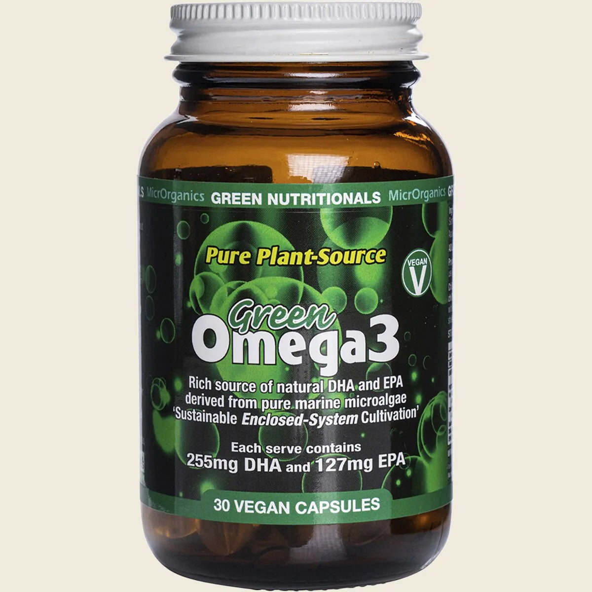 Green Nutritionals Pure Plant-source Green Omega3 30vc