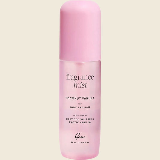 Gem Fragrance Mist For Body & Hair Coconut Vanilla 90ml