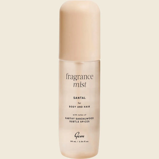 Gem Fragrance Mist For Body & Hair Santal 90ml
