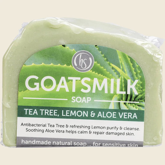 Harmony Soapworks Goat's Milk Soap Tea Tree & Lemon 140g