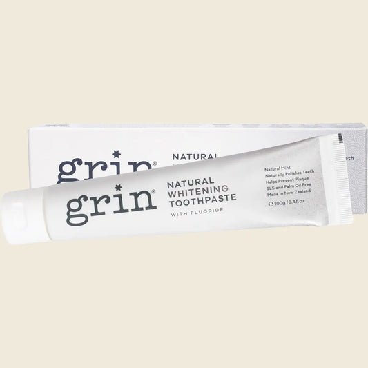 Grin Toothpaste Whitening with Fluoride 100g