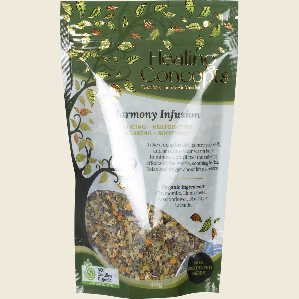 Healing Concepts Organic Blend Harmony Infusion 40g