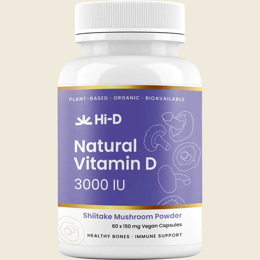 Hi-d Natural Vitamin D 3000 IU 60 Caps