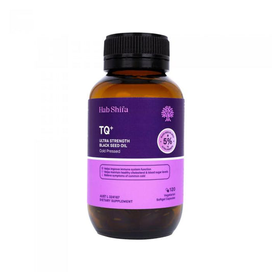 Hab Shifa Tq+ Ultra Strength Black Seed Oil Cold Pressed 120c