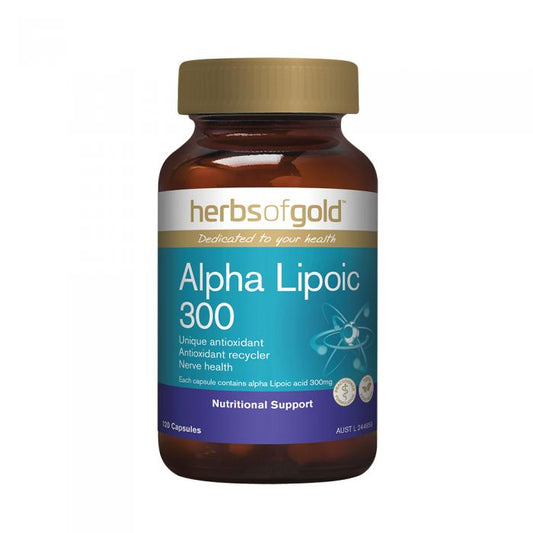 Herbs Of Gold Alpha Lipoic 300 120c