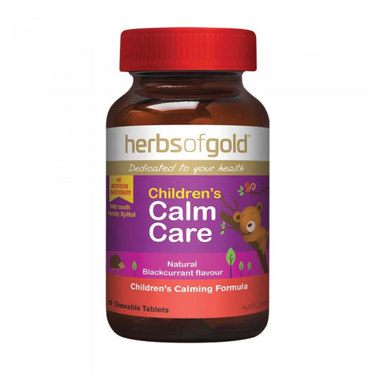 Herbs Of Gold Childrens Calm Care Chewable 60t